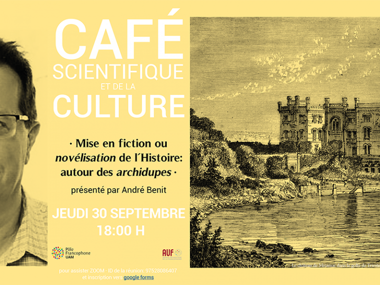 Cafés Scientifique de la Culture: Engagez-moi, je suis mathématicien by  Enrique Zuazua 